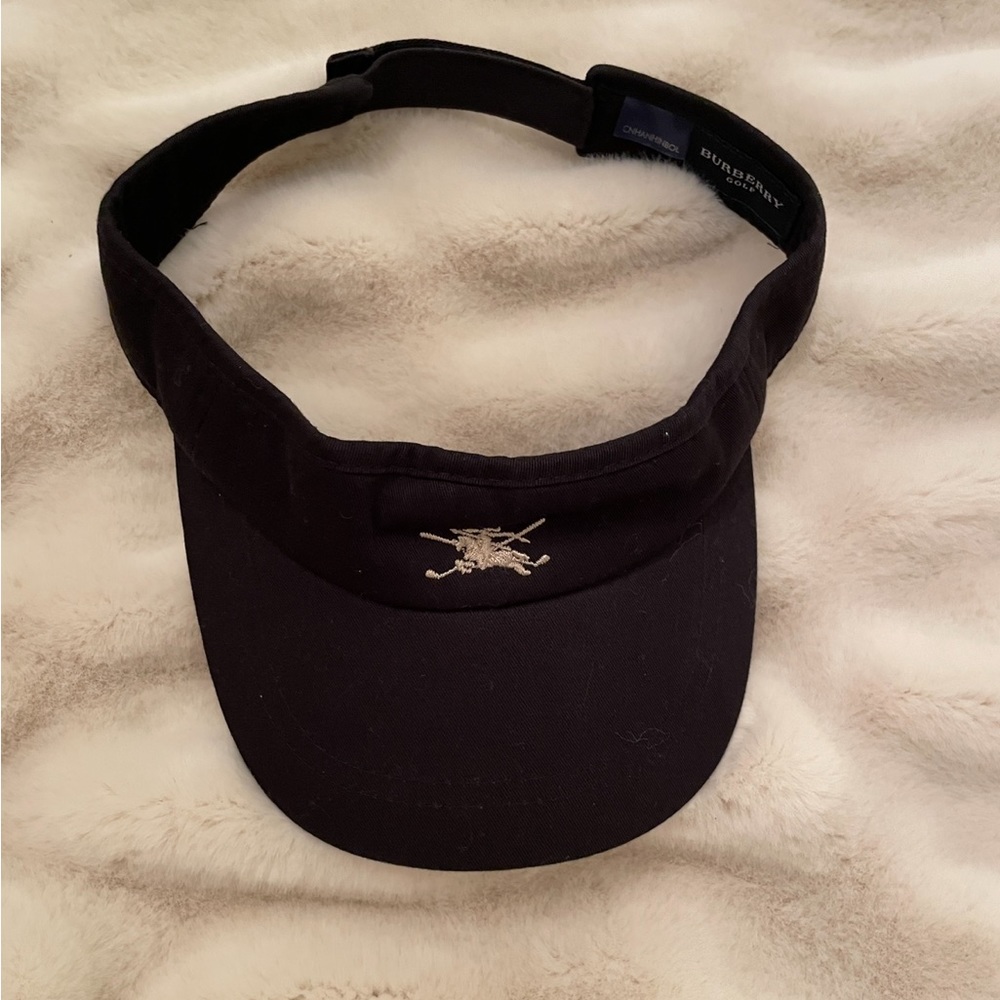 Burberry Golf Black Visor
